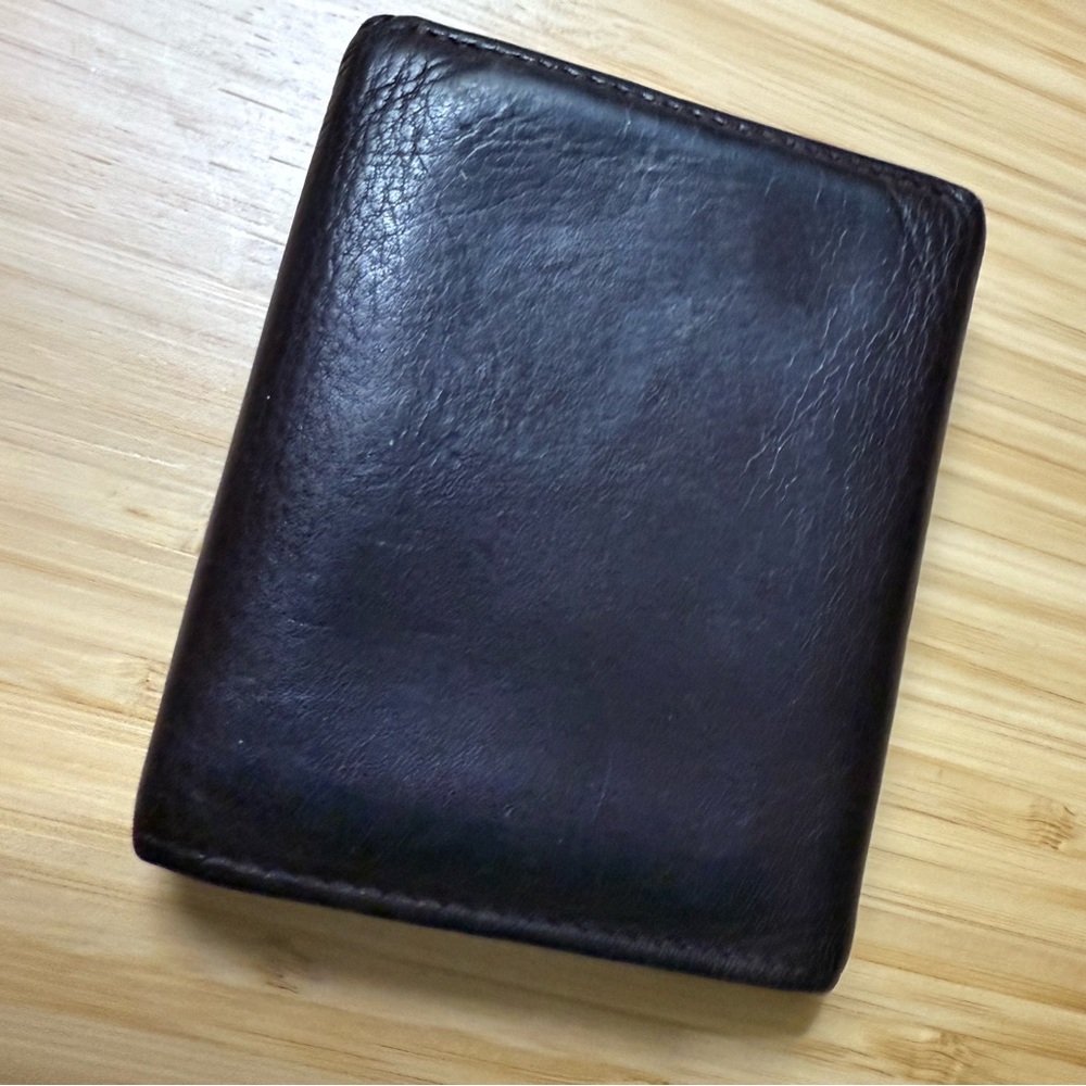 Rolfs Dark Brown Leather Wallet